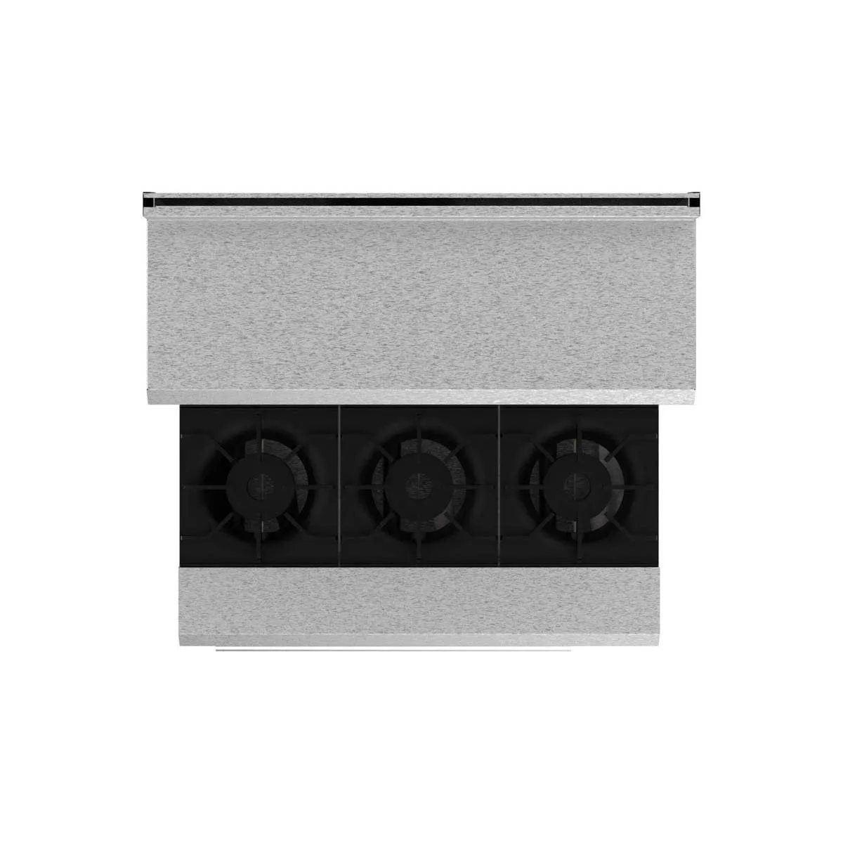 Serv-Ware SS-SGR-6B 36" Natural Gas Restaurant Range w/ (6) Open Burners, (1) Oven, 185.000 BTU