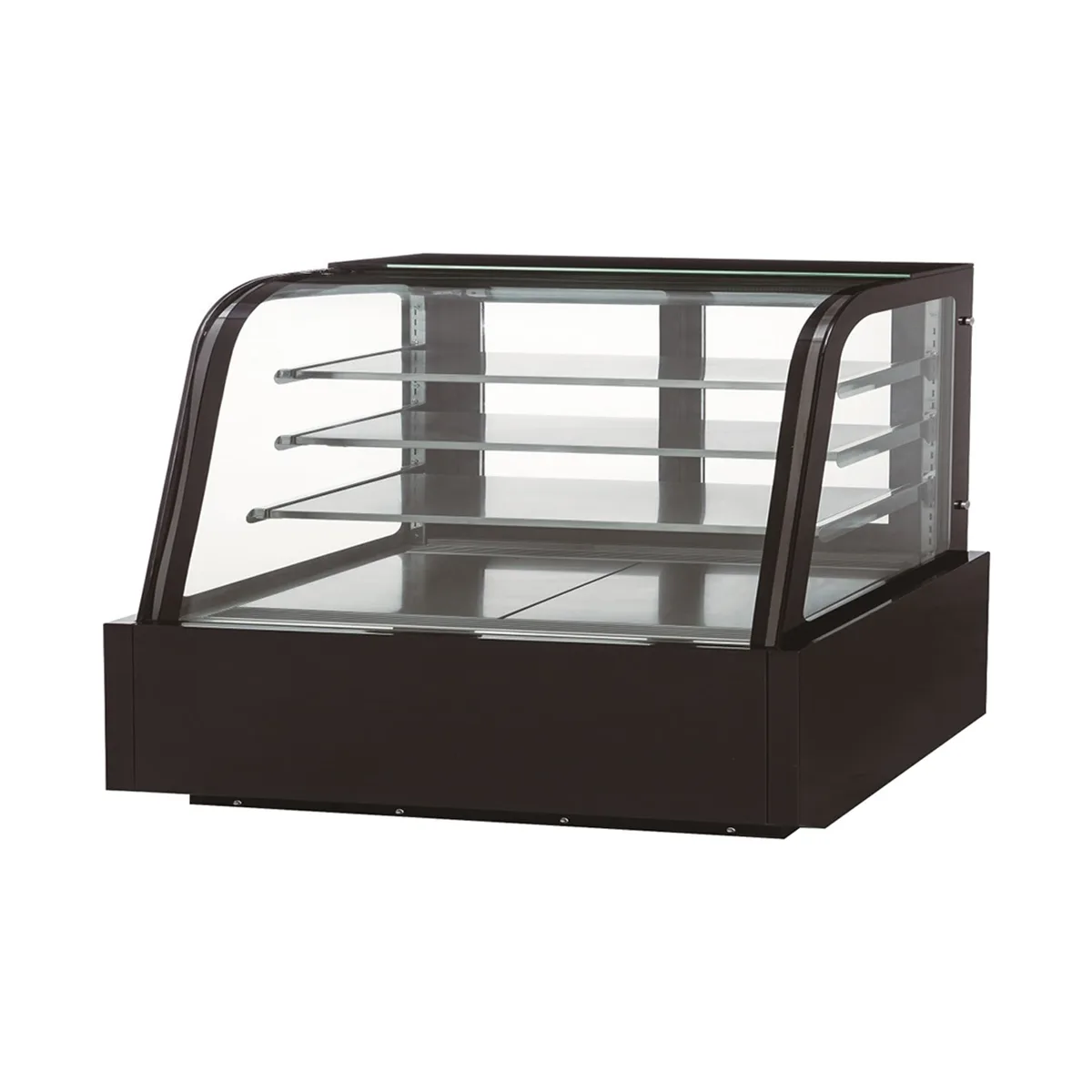 Dukers Appliance Co DDM72R-CB 72" Refrigerated Bakery Display Case, Curved Glass