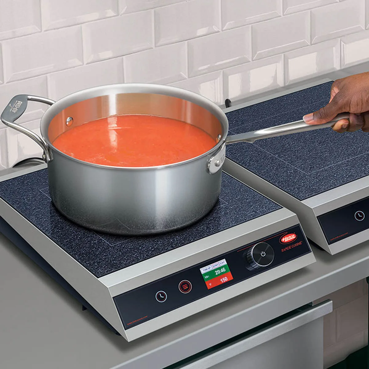 Hatco IRNGPC136SB620 Single Burner Countertop Induction Range