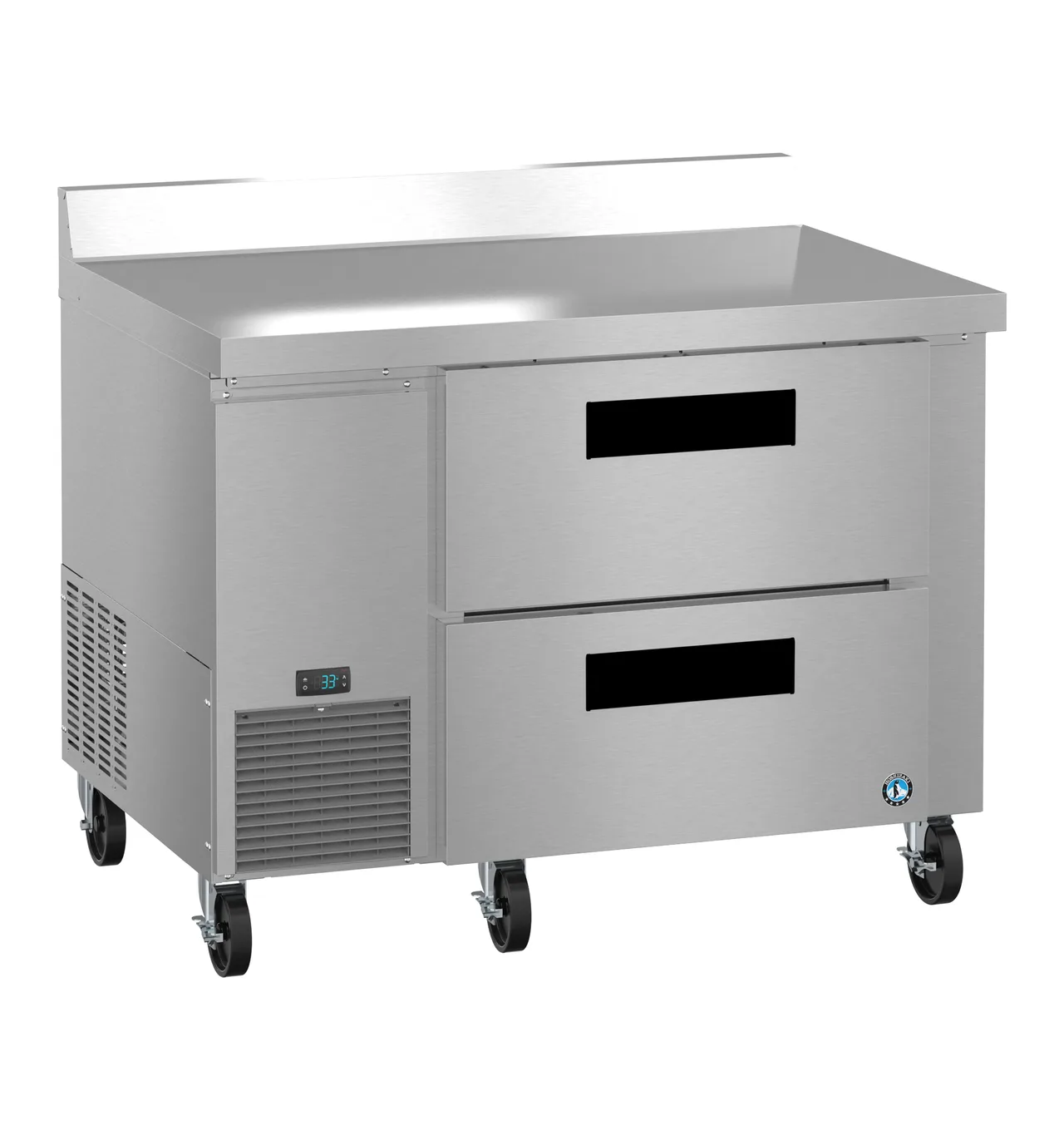 Hoshizaki WLR46B-D2 46" One Section WorkTop Refrigerator, 2 Drawers, 11.78 cu. ft.