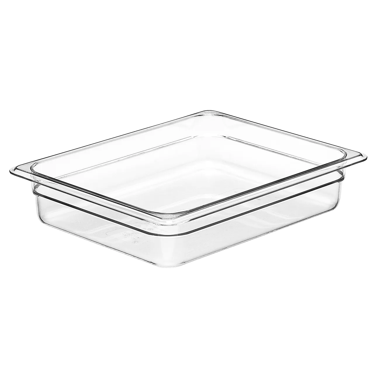Cambro 22CW135 - Food Pan, 4.1 Qt Capacity, 2.5" Deep, 1/2 Size, Clear Polycarbonate, NSF Approved