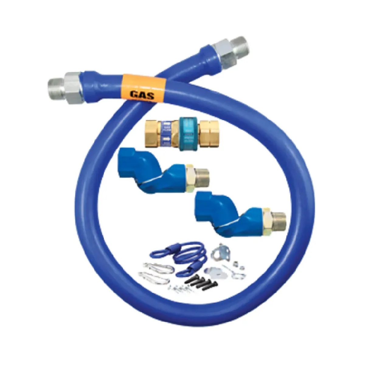 Dormont 16100BPQ2SR36BX SnapFast 36" Gas Connector Kit w/ Double Swivel MAX, 1" Dia., in Box