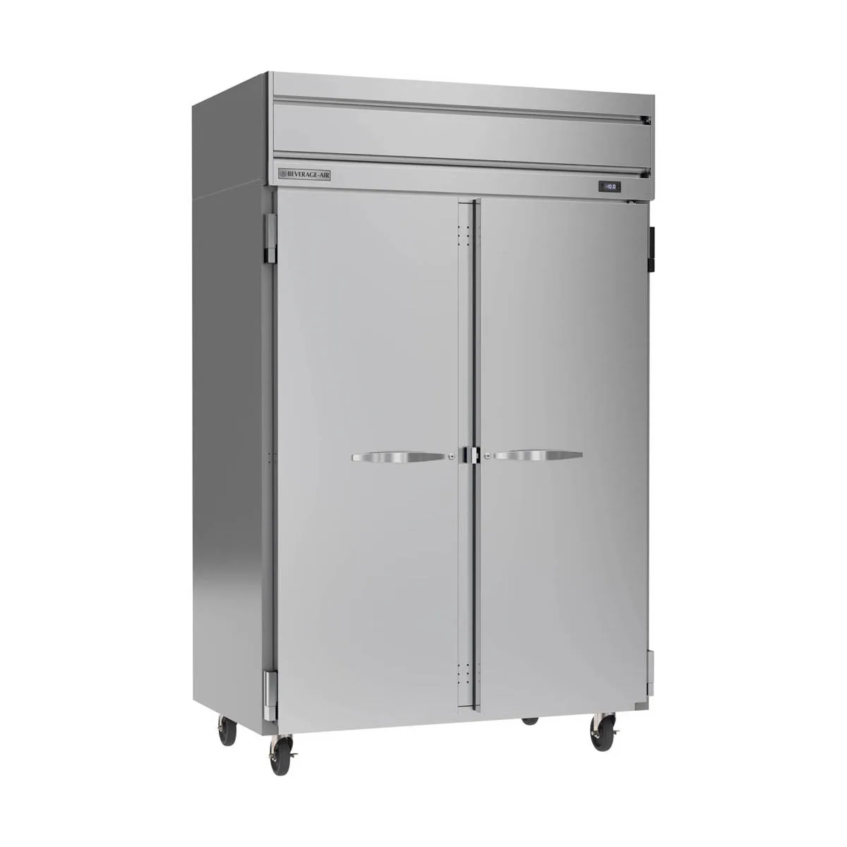 Beverage Air HF2HC-1S 52" 2-Solid Door Reach-In Freezer, Top Mounted, 45.2 cu. ft., Stainless Steel Front