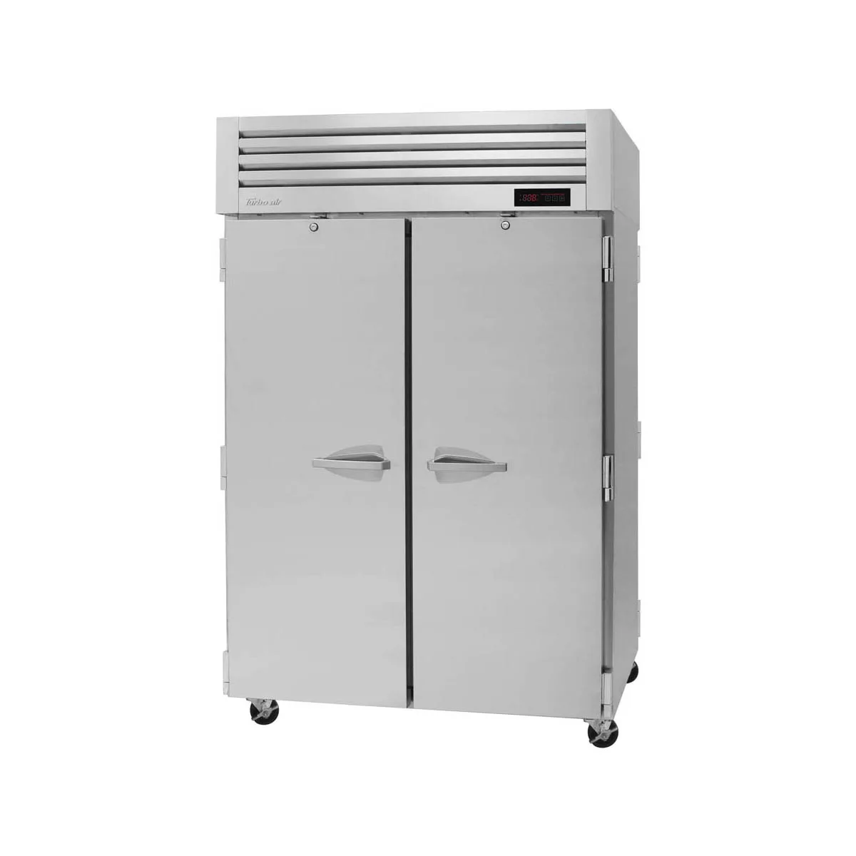 Turbo Air PRO-50H-PT 2-Section Pass-Thru Heated Cabinet, 48.7 cu ft, Stainless Steel, Solid Doors, Digital Temp Control