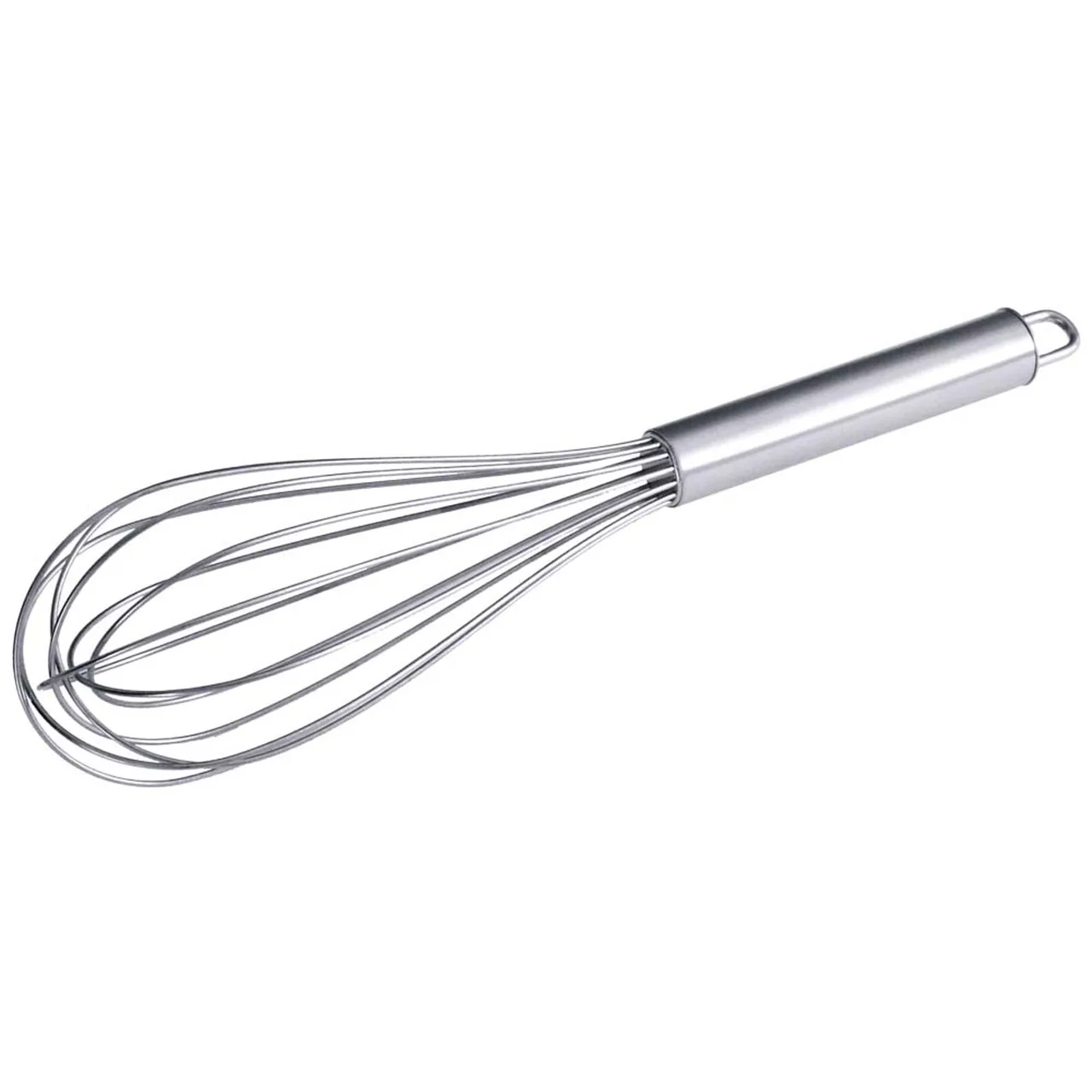 Omcan USA 80071 French Whip, 16" Length Stainless Steel, Wire Whisk for Baking and Cooking
