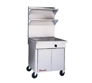 Southbend P32A-GRAD 32" Gas Heavy Duty Range w/ Graduated Hot Top, (1) Convection Oven, 107.000 BTU