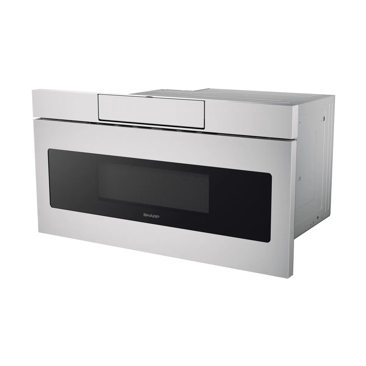 Sharp SMD3070ASY 24" 950 Watt Microwave Drawer Oven, 1.2 Cu. Ft.,  Concealed Control Panel, S. Steel - Open box
