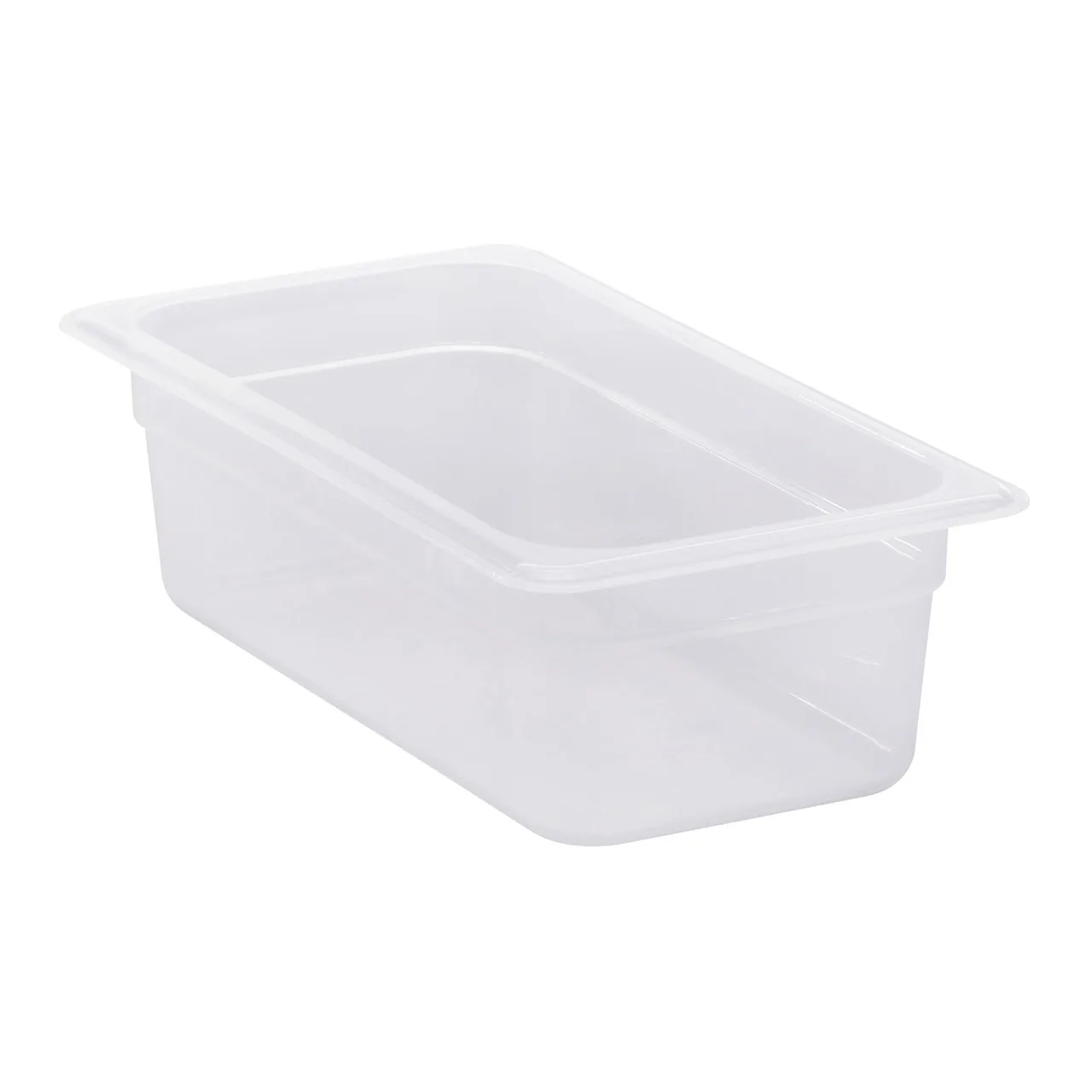 Cambro 34PP190 - 1/3 Size 4" Deep Translucent Polypropylene Food Pan, NSF