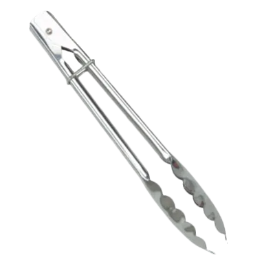 Thunder Group SLTHUT016 Utility Tongs, 16"L, Flat Spring Action, Locking Ring