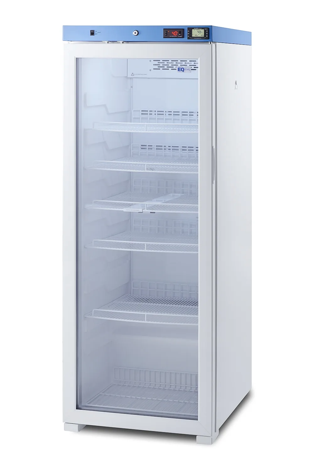 Summit ACR1322GNSF456 24" Glass-Door Refrigerator, 12.71 cu.ft., +2 to +8°C, R600a, 115V LED Light