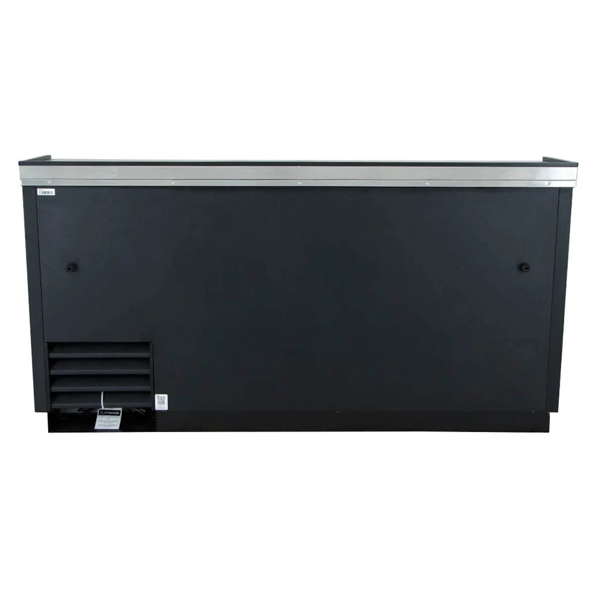 True TD-65-24-HC 64" Solid Slide Lid Deep Well Horizontal Bottle Cooler with Hydrocarbon
