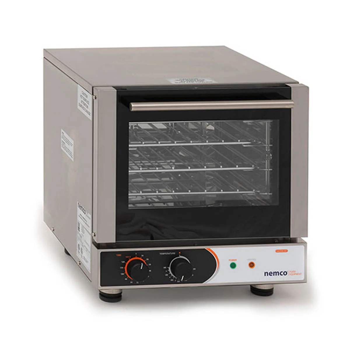 Nemco 6240 Quarter-Size Electric Convection Oven w/ Manual Controls, Single Deck