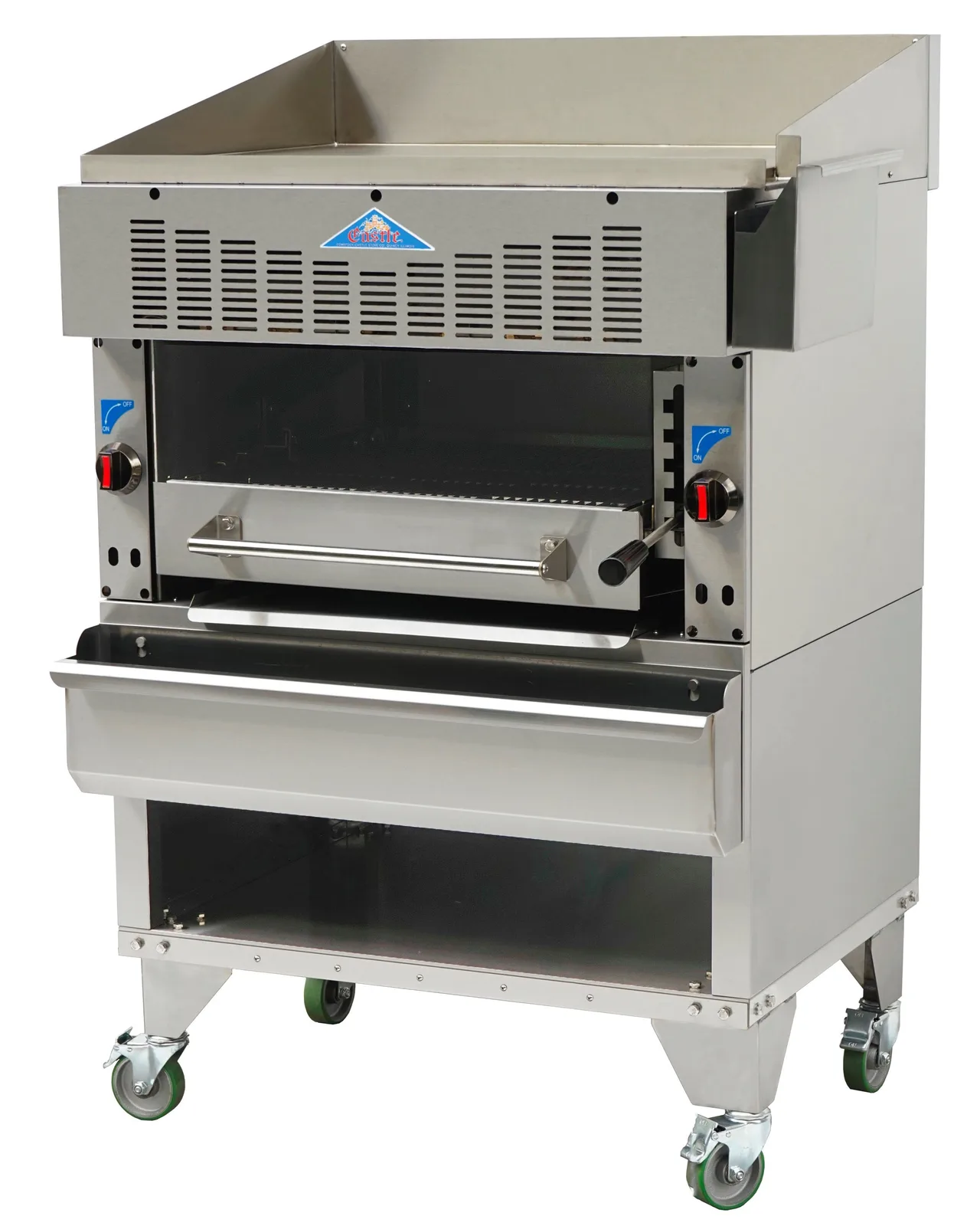 Comstock-Castle CCGOFB Broiler, Single Deck-Type with Griddle, Gas, 40” Wide