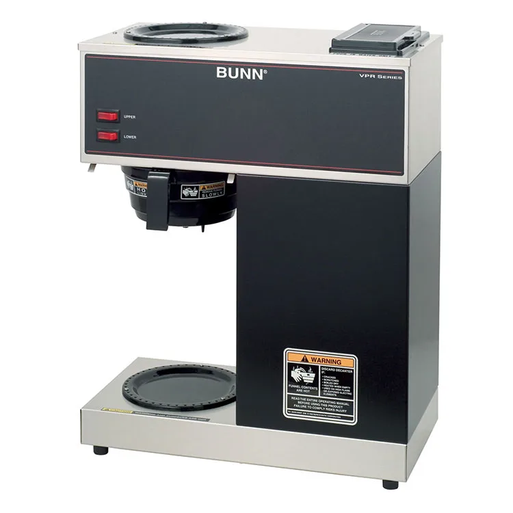 BUNN 33200.0000 Manual Water Fill Coffee Brewer for Decanters Without Hot Water Faucet, Single