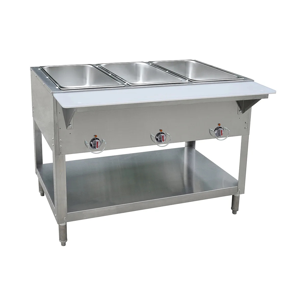 BK Resources STE-NG-3 Natural Gas Hot Food Table, (3) Wells
