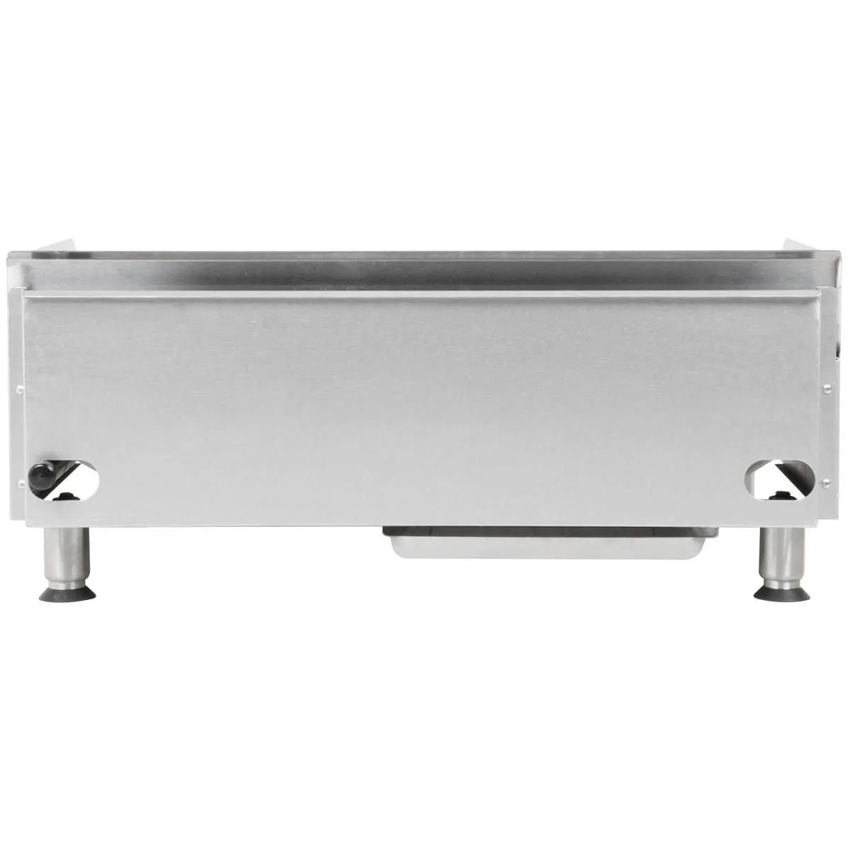 APW Wyott GGM-36S 36" Countertop Gas Griddle with Manual Controls, 3/4" Steel Plate, 60.000 BTU