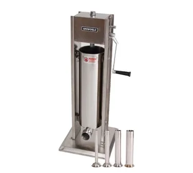 Uniworld USSC-DL7 Sausage Stuffer, Deluxe, 15 Pound Capacity, Vertical, Portable