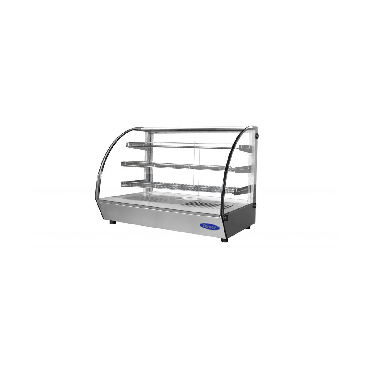 Atosa USA CHDC-56 35“ Countertop Heated Display Case, 3 Shelves