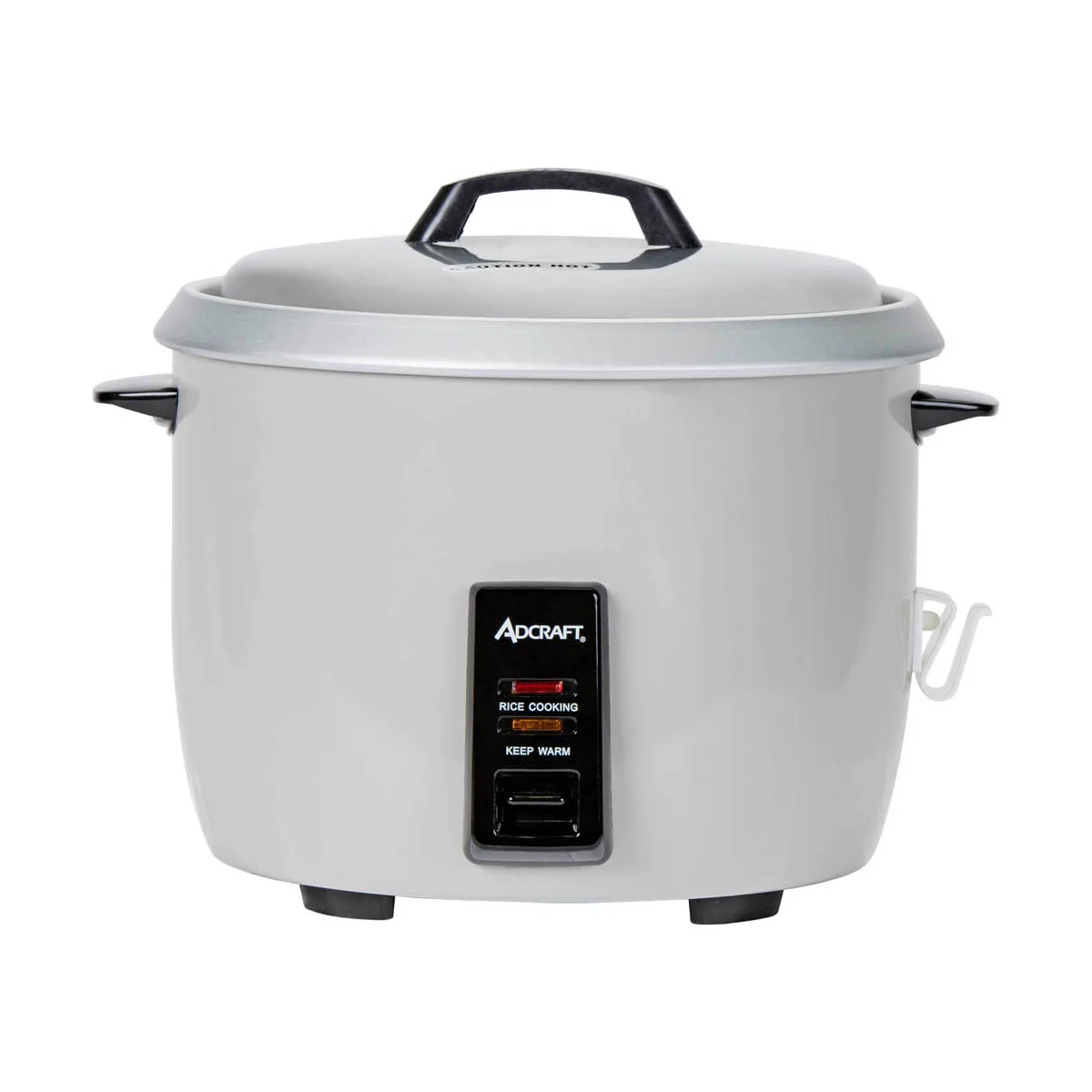 Adcraft RC-E30 Commercial Electric Rice Cooker/Warmer, 30 Cups, 120V, 1650W