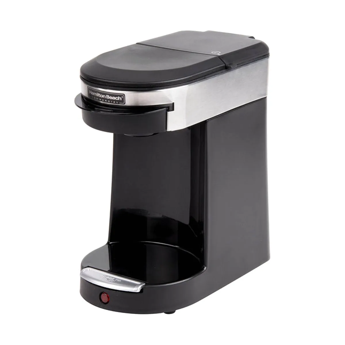 Hamilton Beach HDC200S-CA Front Loading Pod Coffee Maker, S.Steel Accents - 500W/120V
