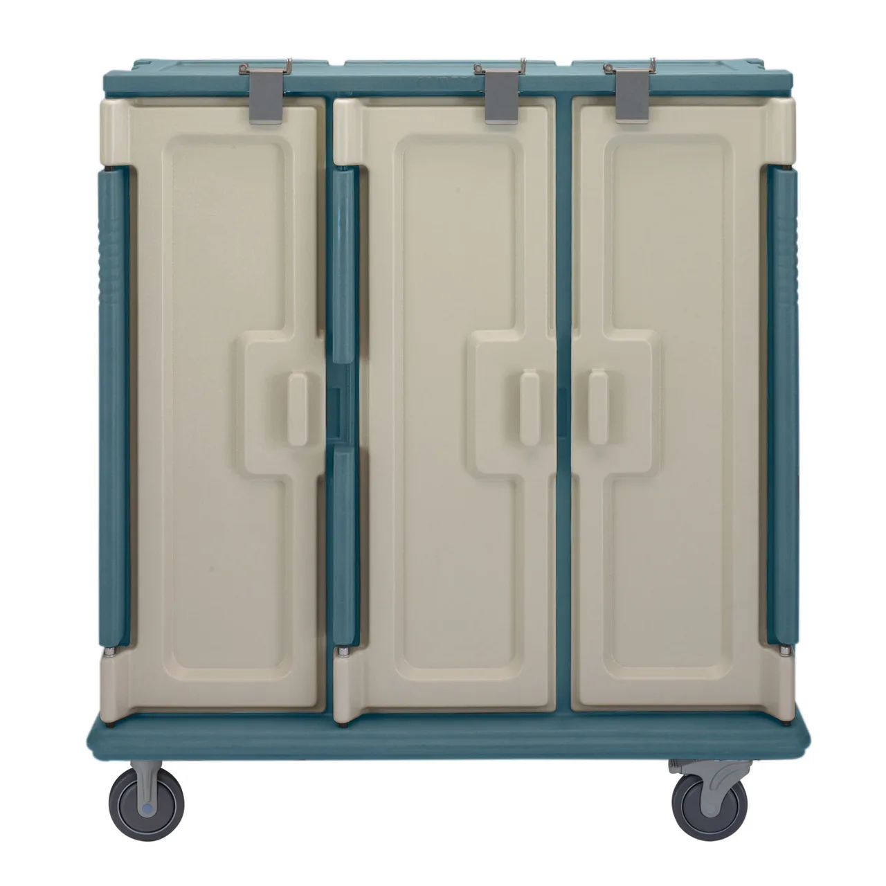 Cambro MDC1411T60401 Slate Blue 60 Tray Insulated Meal Delivery Cart