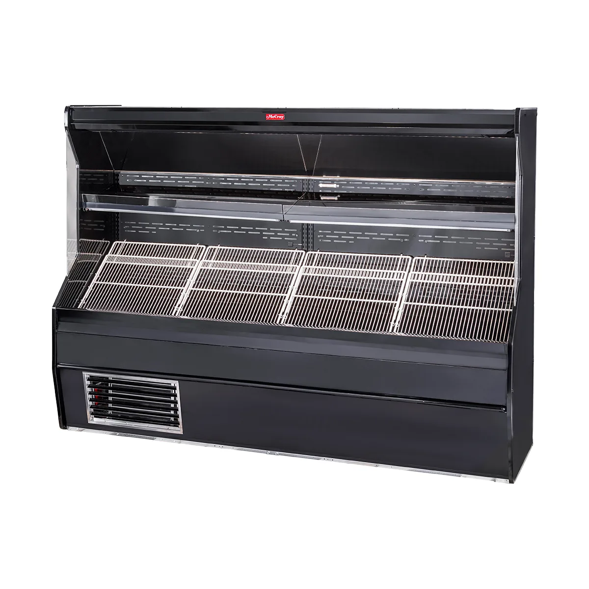 Howard-McCray SC-P32E-8S-B-LED 98" Refrigerated Produce Display Case, Black