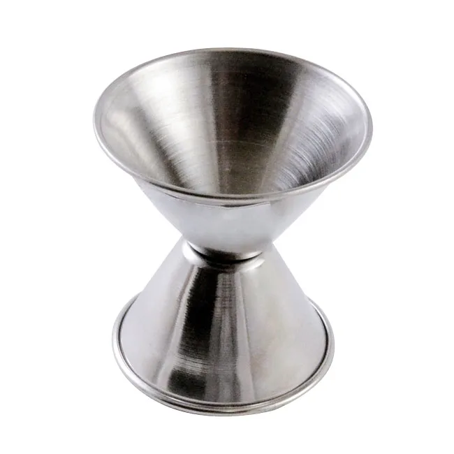 Omcan USA 80841 Bar Jigger – Dual Stainless Steel, 3/4 oz (22 ml) & 1‑1/2 oz (44 ml) Tool