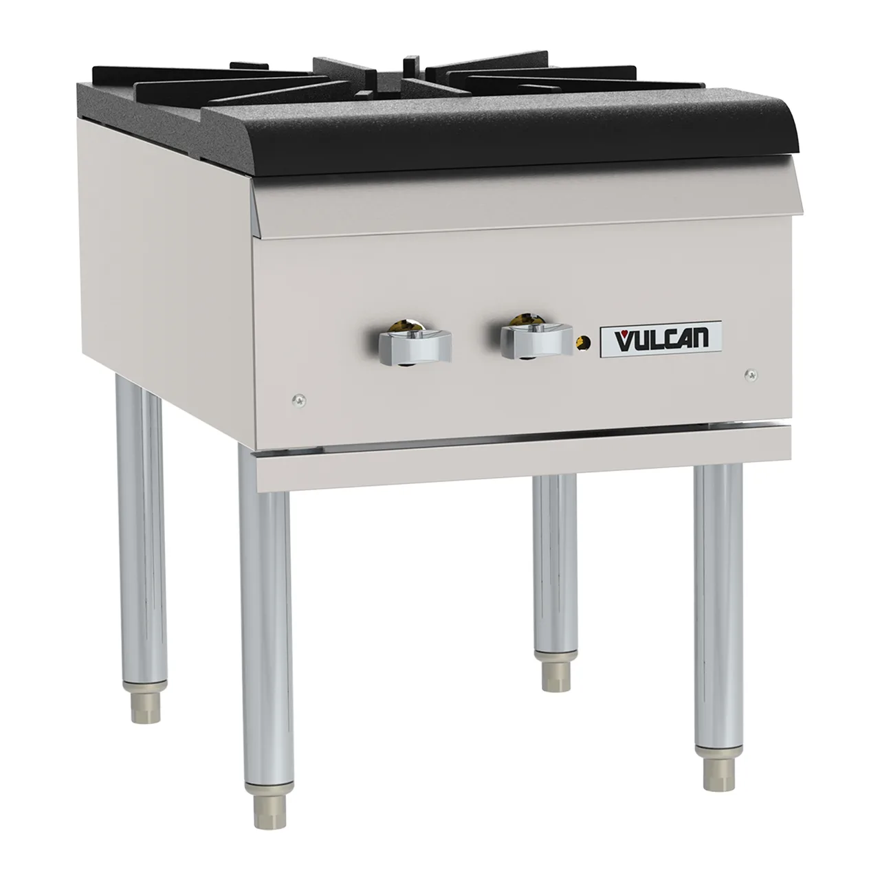 Vulcan VSP100-QS-PLATINUM 18" (1) Cast Iron Two-Ring Burner Gas Stock Pot Range
