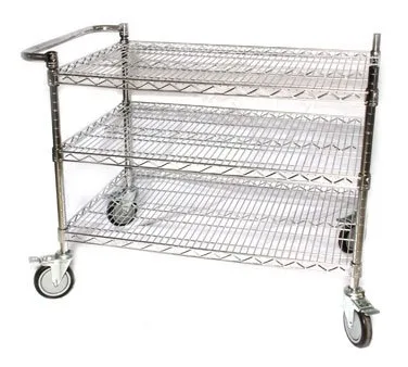 Somerset 0021-000 Utility Table, heavy duty, 24" x 36" x 31", (3) mesh shelves, for CDR-600F