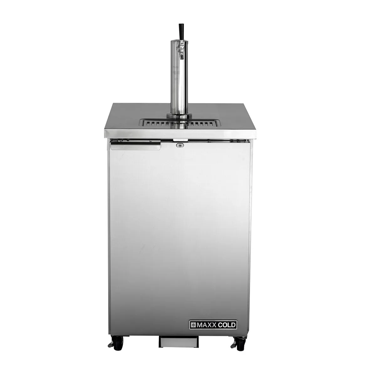 Maxx Cold MXBD24-1SHC 23" Draft Beer Cooler w/ 1 Keg, 7.2 cu. ft., 1 Single-Tap Tower