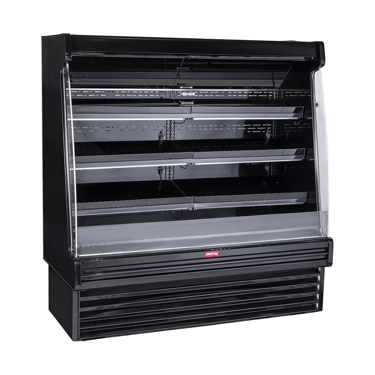 Howard-McCray SC-OP35E-4S-B-LED 51" Refrigerated Produce Display Case, Black