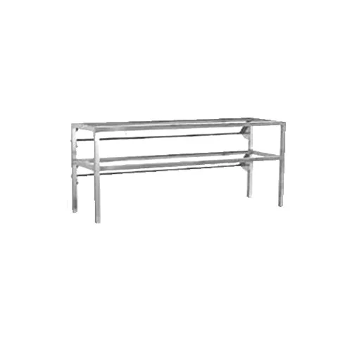 Randell RAN DGS60 Double-Tier Overshelf, 60"W with 6" Adjustable Sneeze Guard