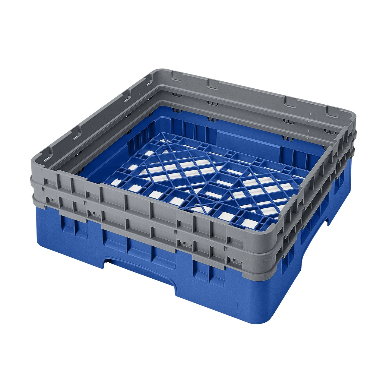 Cambro BR578168 Camrack Base Rack, Full Size, Blue, Polypropylene, 19-3/4 x 19-3/4, 6-1/2 Inside Rack Height