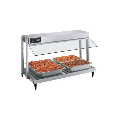 Hatco GRHW-2P Glo-Ray® Hors D'Oeuvre Warmer, Countertop Unit with Heated Base