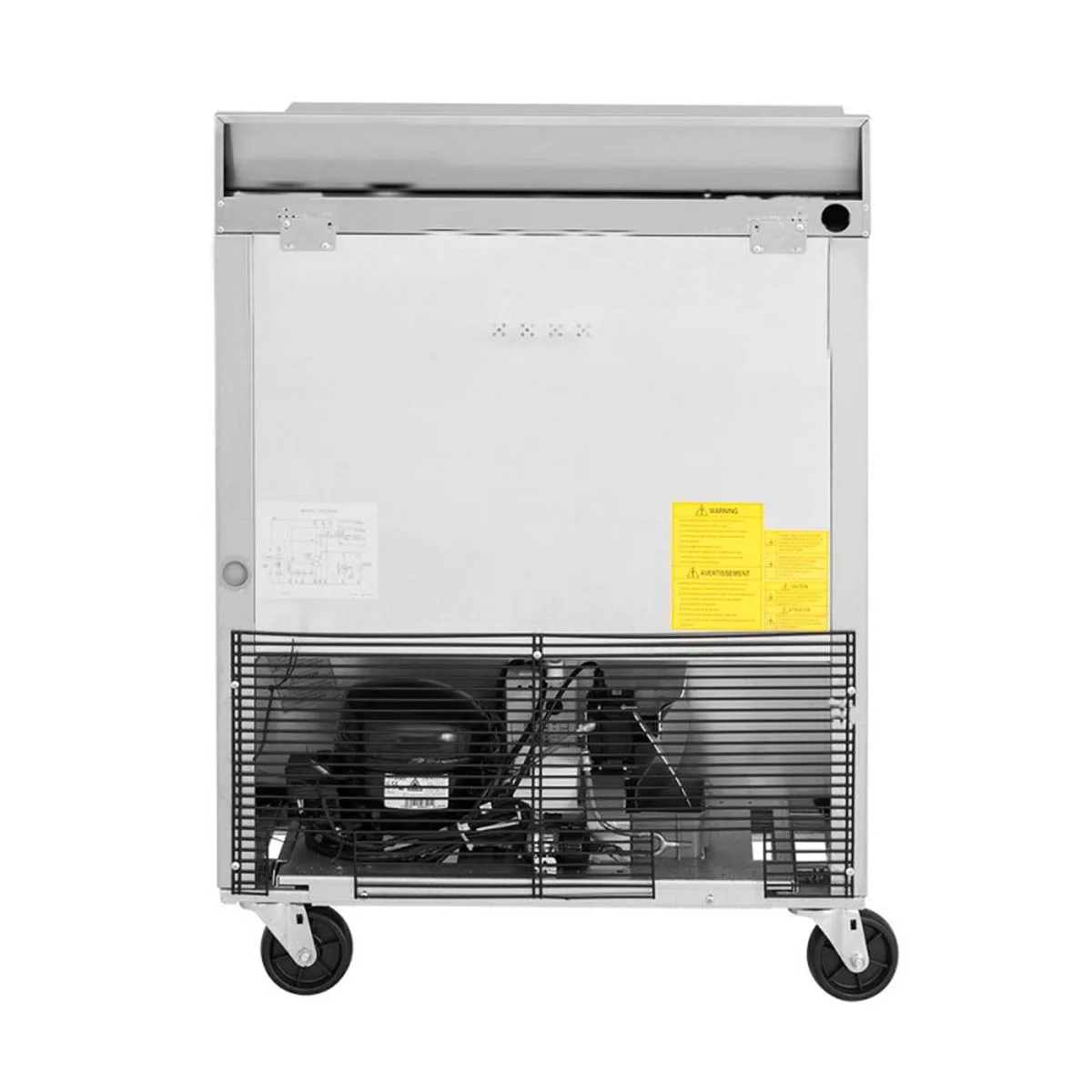 Turbo Air TWR-28SD-D2-N 27" 1-Section Worktop Refrigerator w/ 2 Drawers, 7 cu. ft.