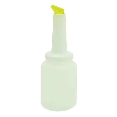 Thunder Group PLSNP02Y Storer And Pour, 2 Quart, Color-Coordinated Spout And Cap, Plastic