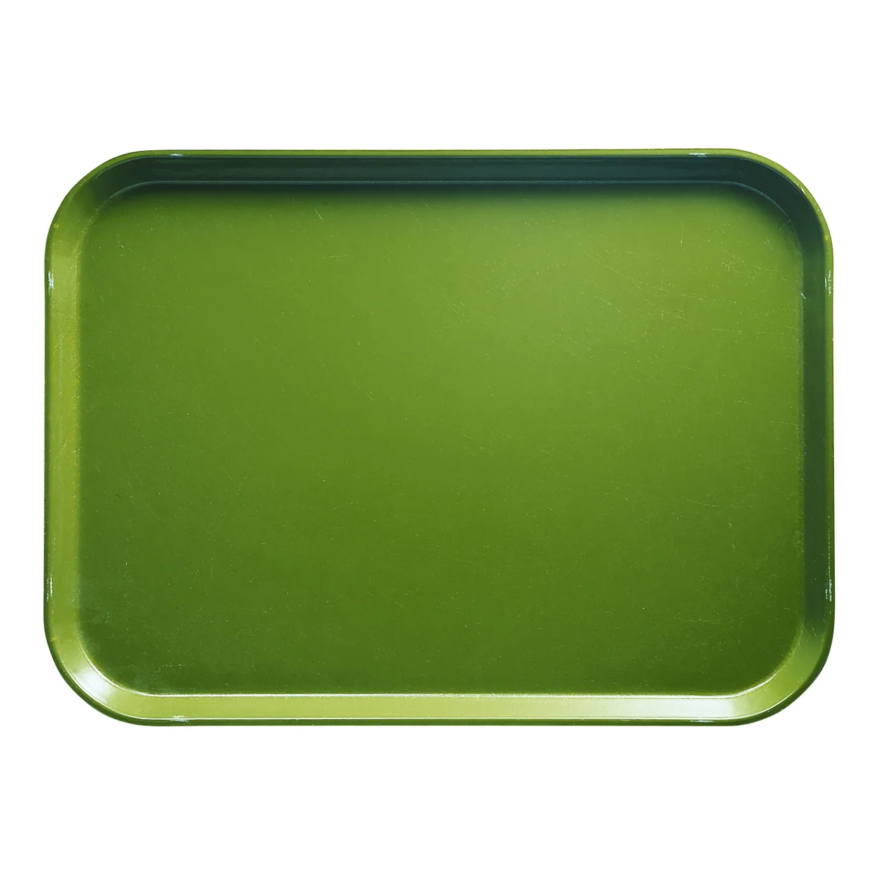 Cambro 1520428 Rectangular Tray, 15" x 20-1/4" Fiberglass, Olive Green, NSF, Dishwasher Safe
