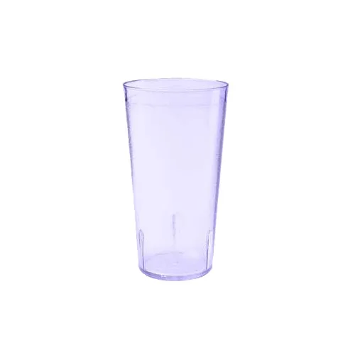 GET 6624-1-BL Tumbler, 24 Oz, Blue, Textured, SAN, BPA Free, 3-1/2" Dia. X 7"H - 1 Dozen