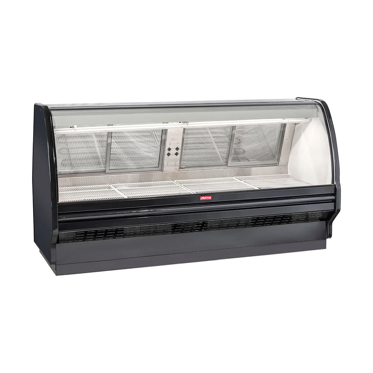 Howard-McCray SC-CMS40E-6C-BE-LED 76" Single Duty Curved Refrigerated Meat Display Case