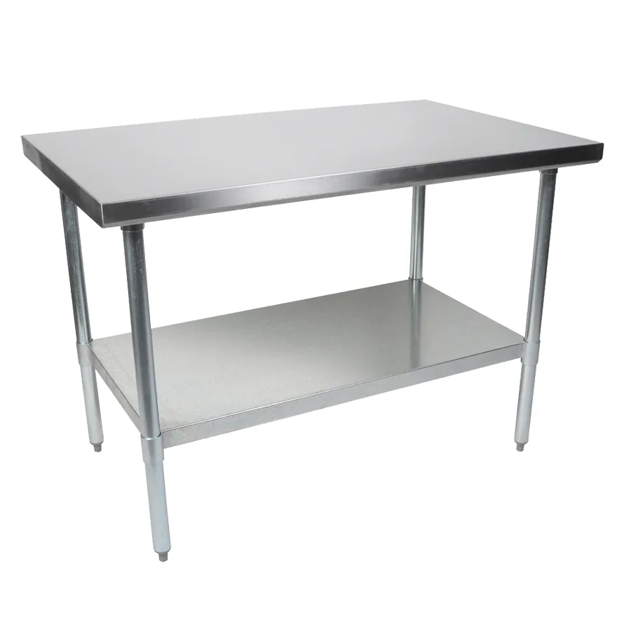 John Boos FBLG9630 Economy Work Table, 96"W X 30"D