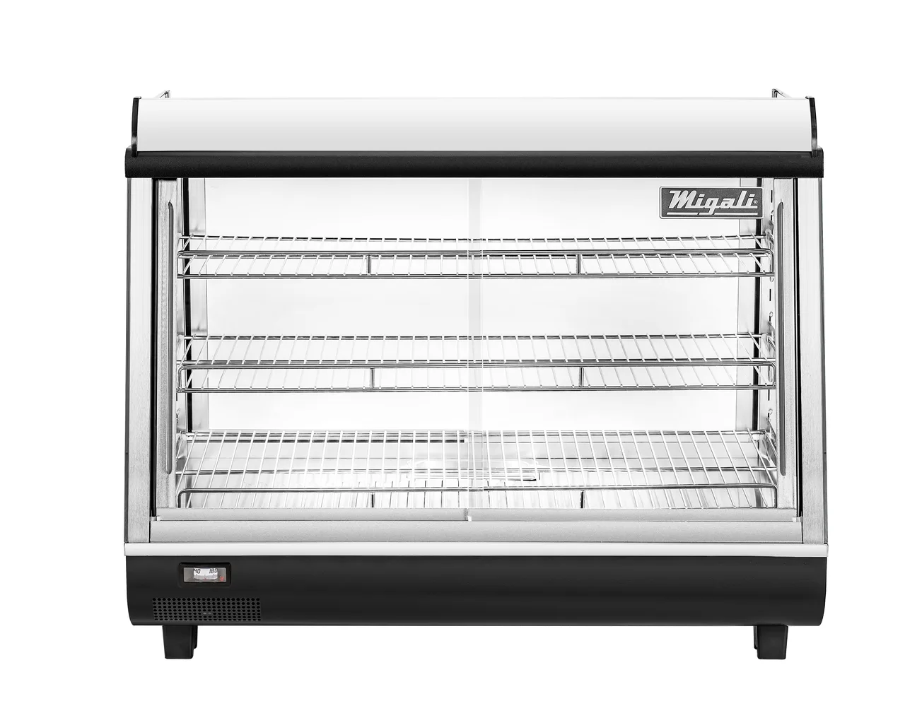 Migali C-HCT36-S 33.5" Competitor Series® Heated Countertop Display Case, 4.8 cu. ft.