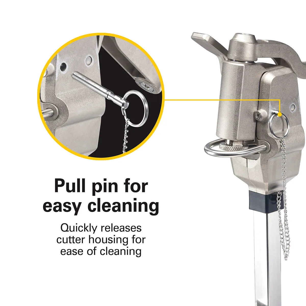 Hamilton Beach HCO500 Can Opener, Side-Cut, Table Mount, Permanent