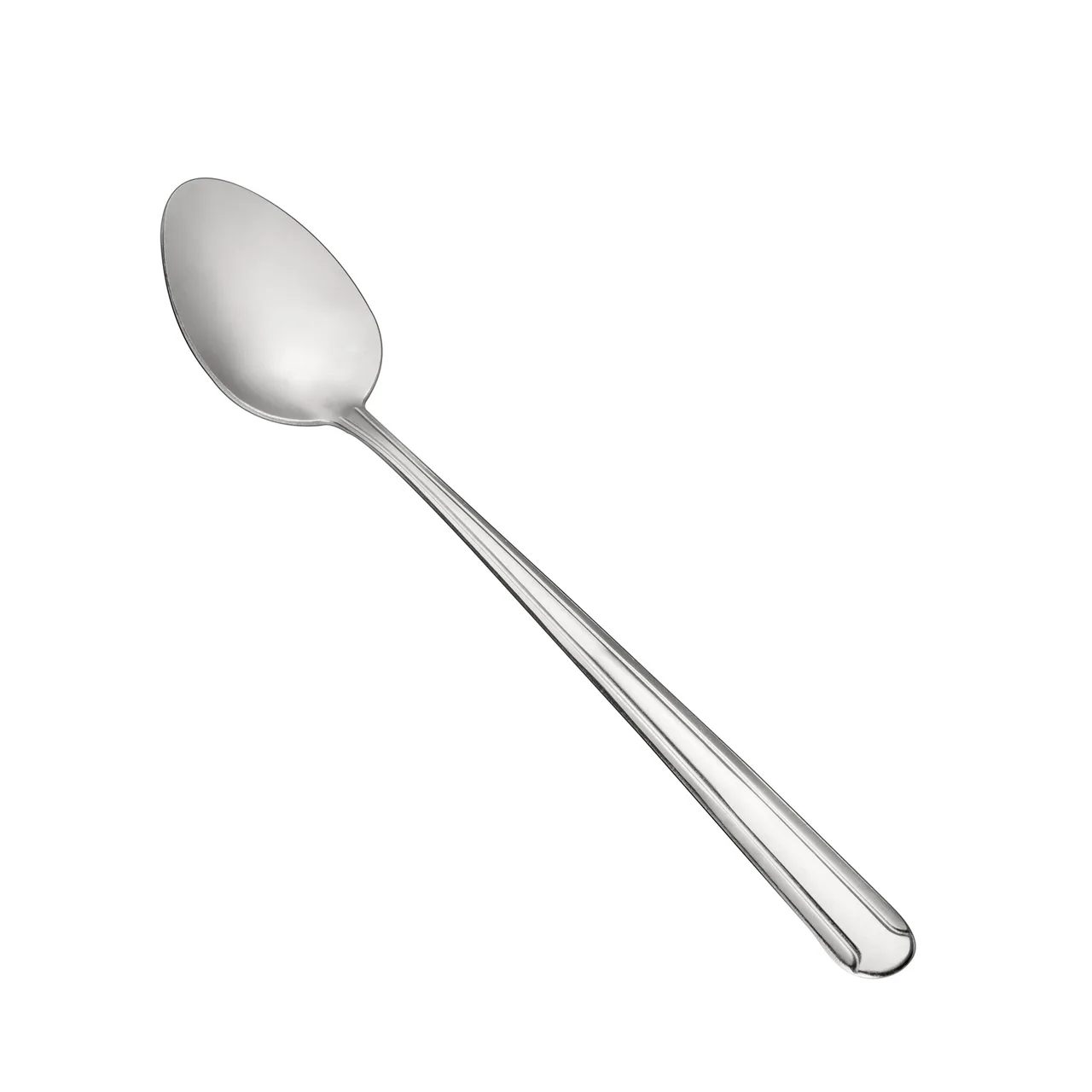 CAC China 1001-02 Dominion Iced Tea Spoon, 7-7/8" Length, Weight, 18/0 Stainless Steel - 1 Dozen