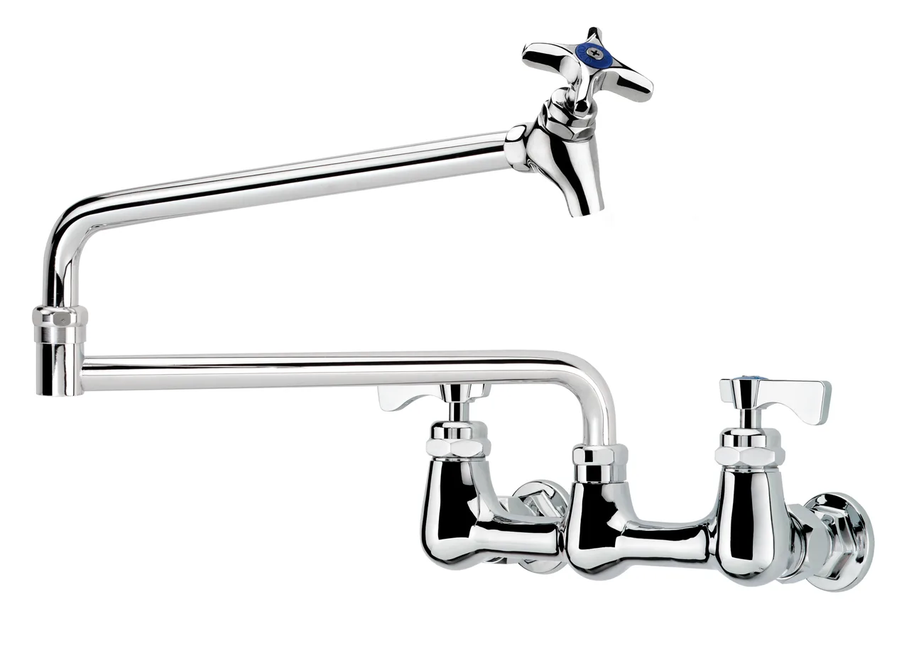 Krowne 16-253L Krowne Royal Series Pot Filler Faucet, Wall Mount, 8" Centers
