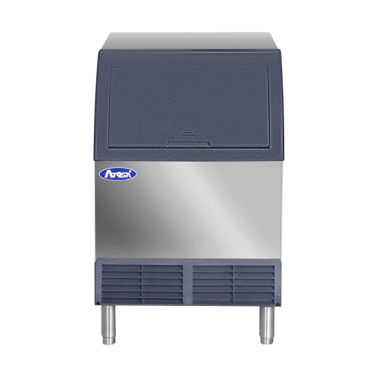 Atosa USA YR280-AP-161 24" Air Cooled Half Cube 283 lb Undercounter Ice Machine with 88 lb Bin