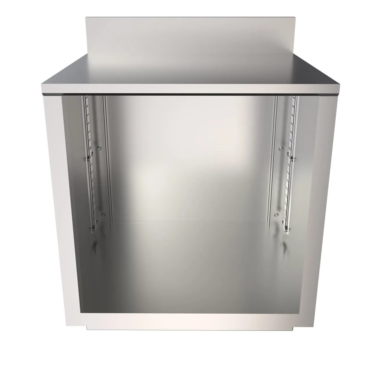 BK Resources UBC-B-21-F24 Call Series Underbar Cabinet, Flat Top, Pedestal Base