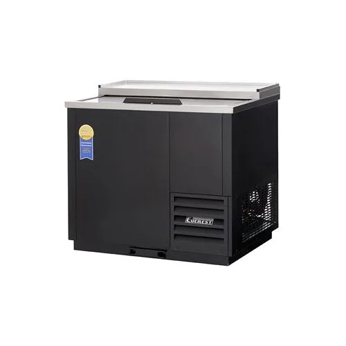 Everest EGC37 36.75" Glass & Plate Chiller, 11 cu. ft.
