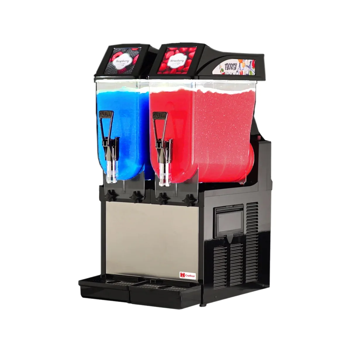Crathco® Frosty 2 Bowl Type Frozen Granita Dispenser w/3.2 gal - 1060W/115V - Double