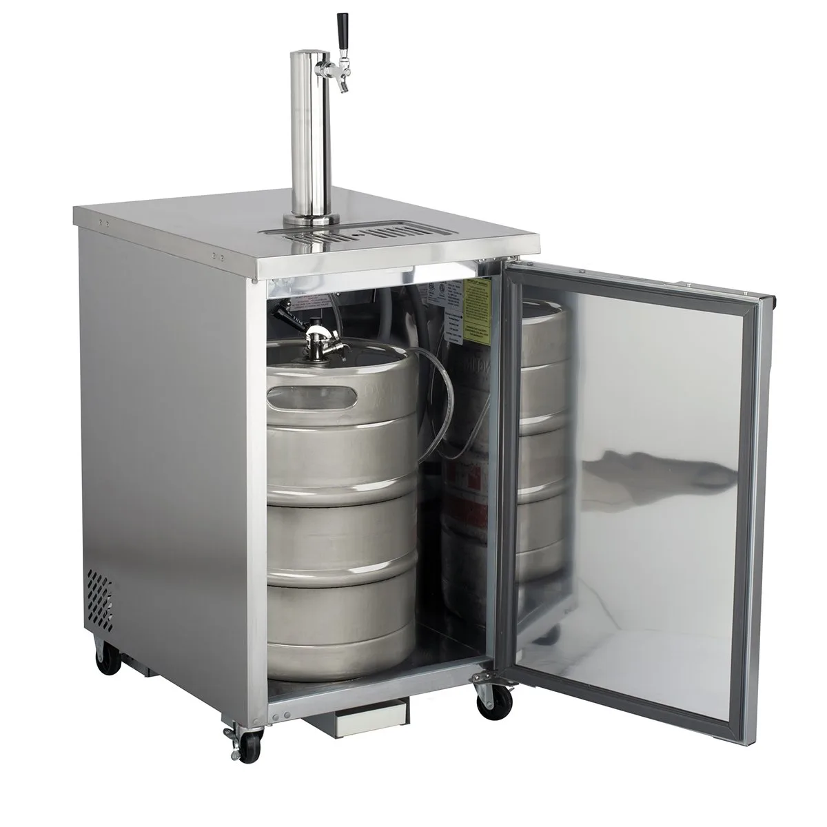 Maxx Cold MXBD24-1SHC 23" Draft Beer Cooler w/ 1 Keg, 7.2 cu. ft., 1 Single-Tap Tower