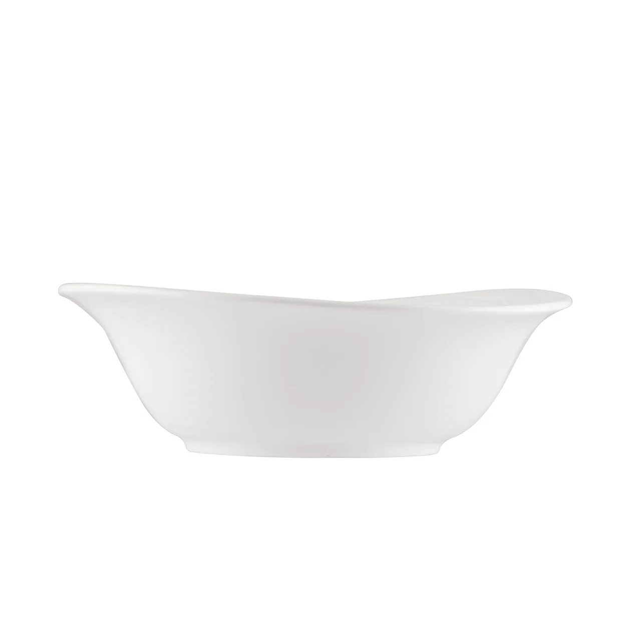 CAC China BHM-B9 Bowl, 9" Diameter, 27.5 oz Capacity, Round Embossed Porcelain, Bone White - 1 Dozen